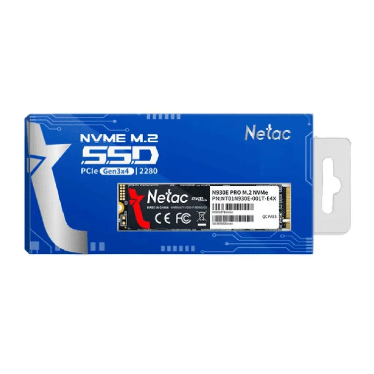 حافظه اس اس دی اینترنال نتاک N930E Pro M.2 2280 NVMe ظرفیت 256 گیگابایت