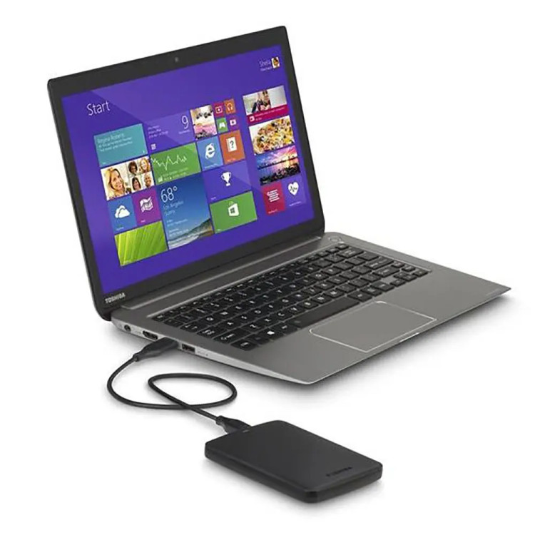 هارد اکسترنال توشیبا مدل Canvio Basics ظرفیت ۱ ترابایت USB 3