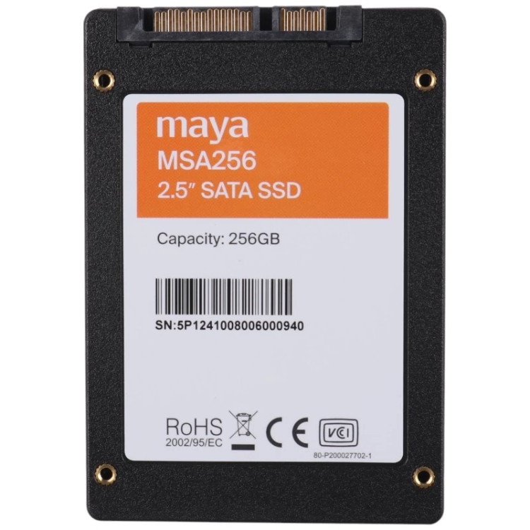 حافظه اس اس دی اینترنال مایا مدل MSA256 ظرفیت 256 گیگابایت