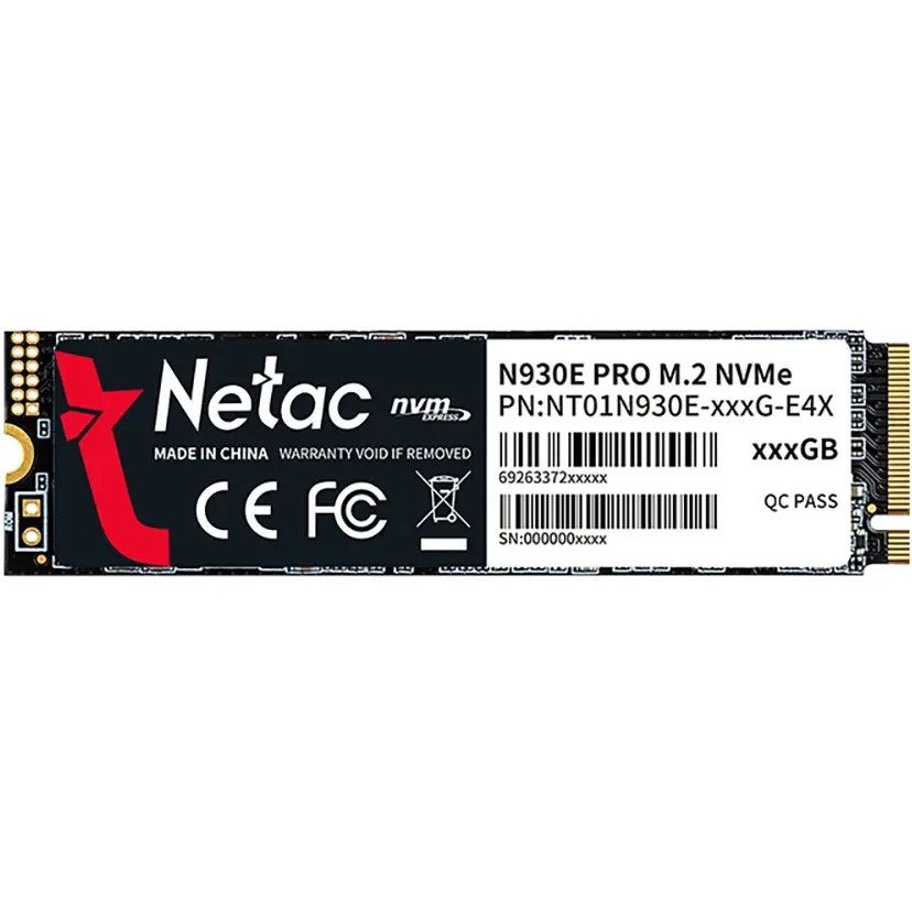 حافظه اس اس دی اینترنال نتاک N930E Pro M.2 2280 NVMe ظرفیت 128 گیگابایت